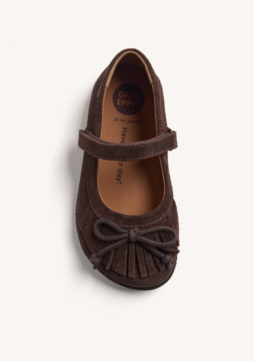 BAILARINAS BAREFOOT CHOCOLATE PIEL