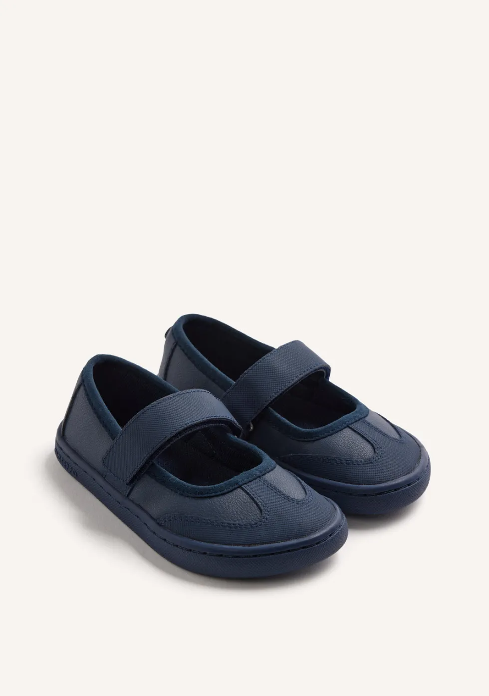 BAILARINAS BAREFOOT COLEGIALES AZUL MARINO