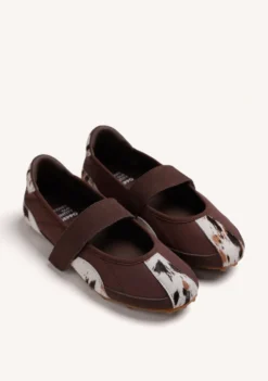 BAILARINAS DEPORTIVAS ESTAMPADO ANIMAL PIEL