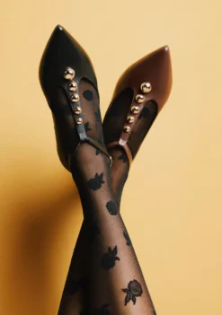 BAILARINAS MARRÓN TACHAS