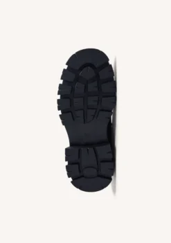 BAILARINAS NEGRO TACHAS Y SUELA TRACK