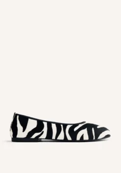 BAILARINAS PIEL ESTAMPADO ANIMAL CHOKIO