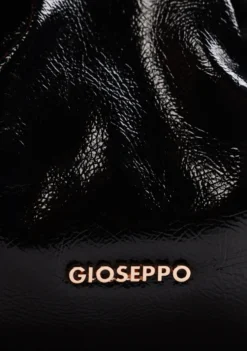 BOLSO BANDOLERA NEGRO EFECTO ARRUGADO