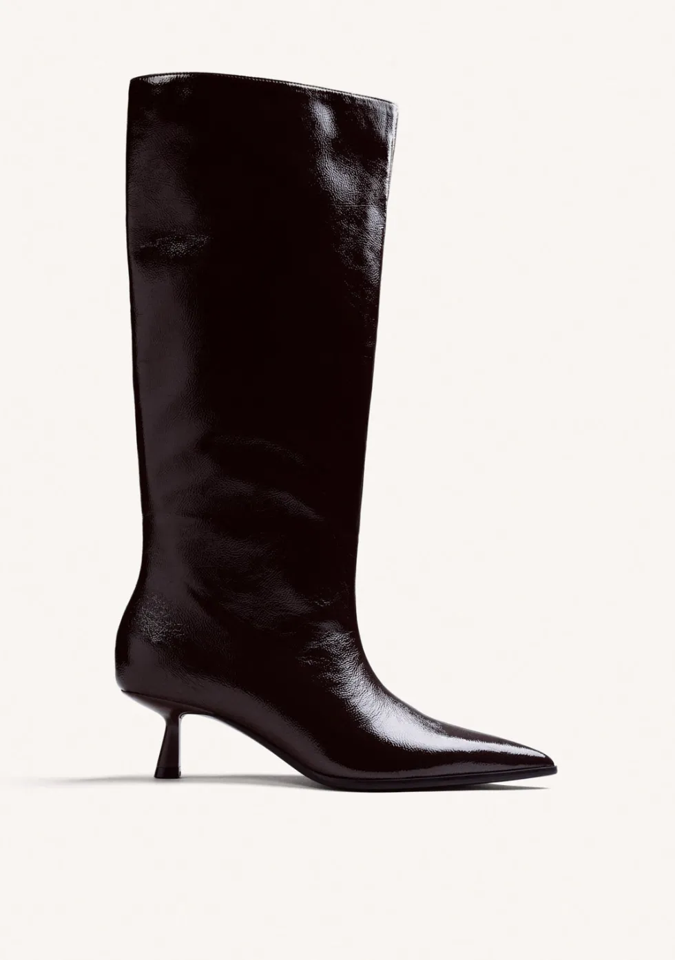 BOTAS ALTAS BURDEOS KITTEN