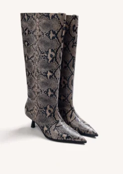 BOTAS ALTAS ESTAMPADO ANIMAL KITTEN