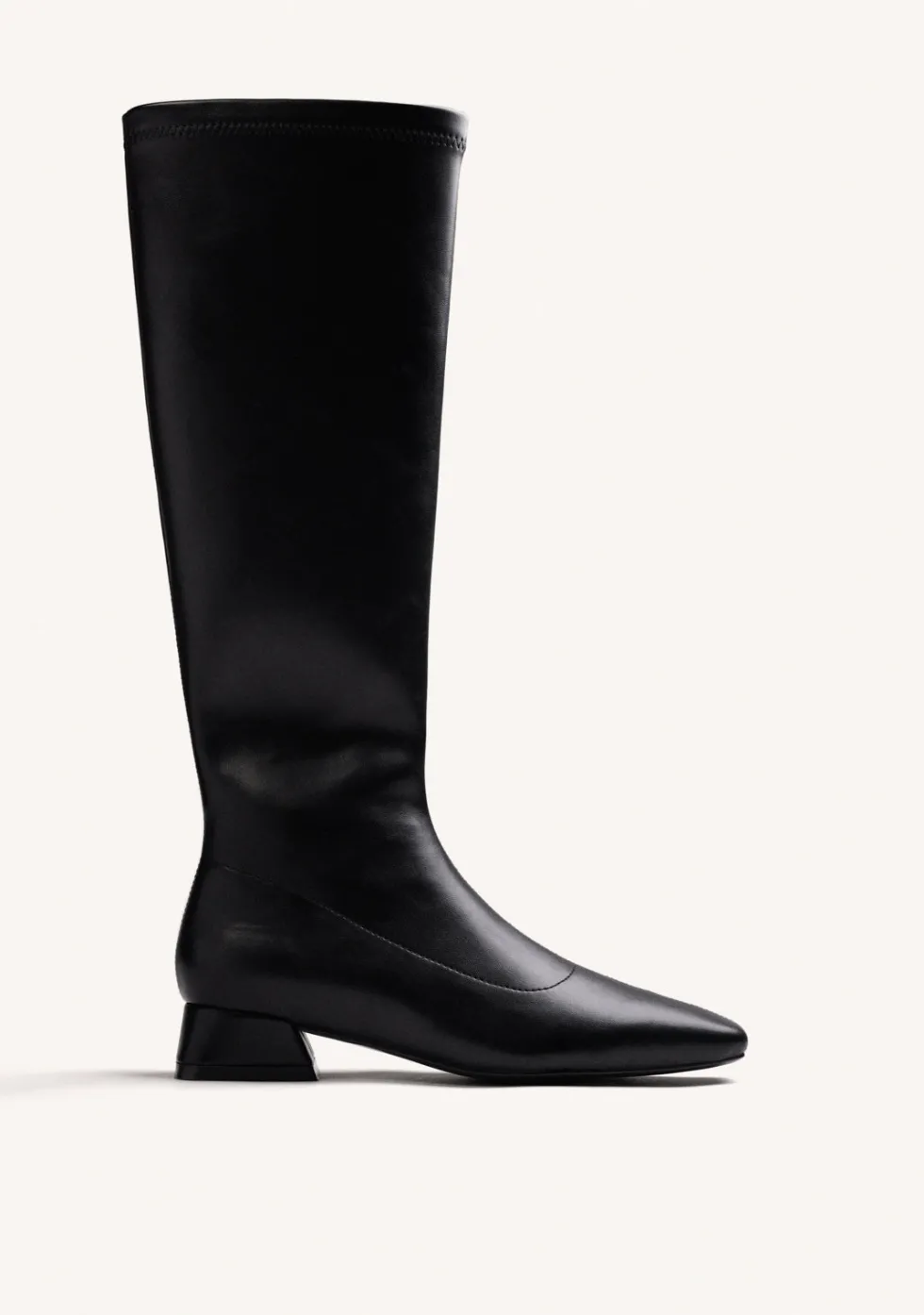 BOTAS ALTAS NEGRO ELÁSTICAS