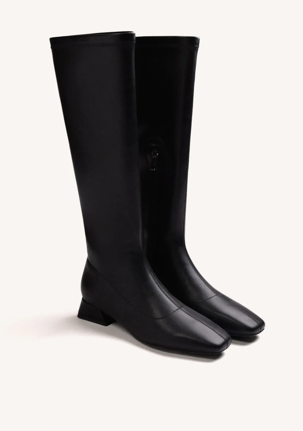 BOTAS ALTAS NEGRO ELÁSTICAS