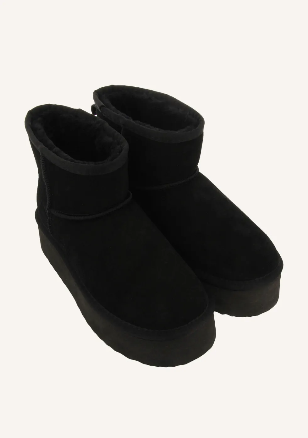 BOTAS AUSTRALIANAS NEGRAS CON PLATAFORMA PARA MUJER BANCROFT