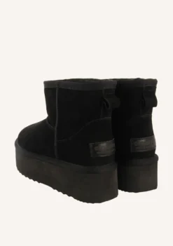 BOTAS AUSTRALIANAS NEGRAS CON PLATAFORMA PARA MUJER BANCROFT