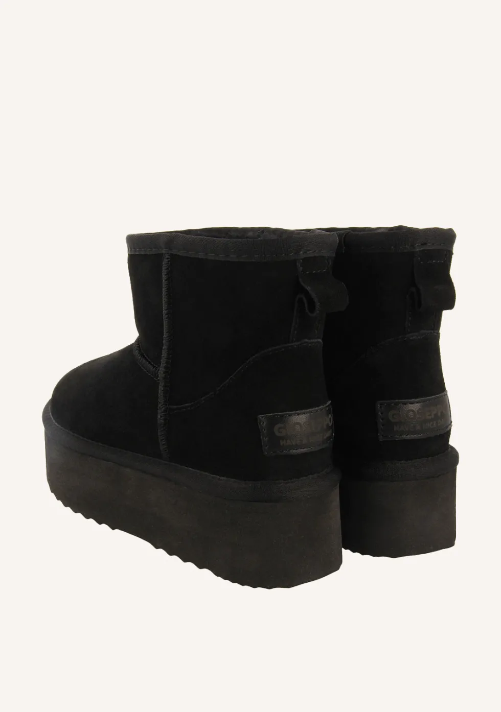 BOTAS AUSTRALIANAS NEGRAS CON PLATAFORMA PARA MUJER BANCROFT