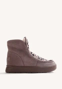 BOTAS AUSTRALIANAS TAUPE PIEL ESTAMPADO ANIMAL