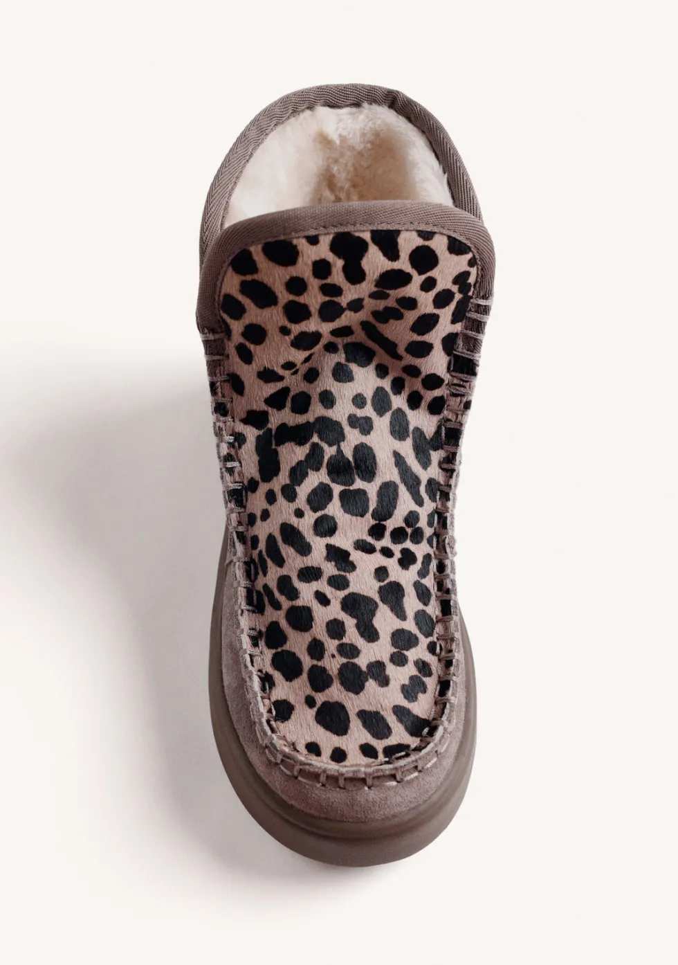 BOTAS AUSTRALIANAS TAUPE PIEL ESTAMPADO ANIMAL