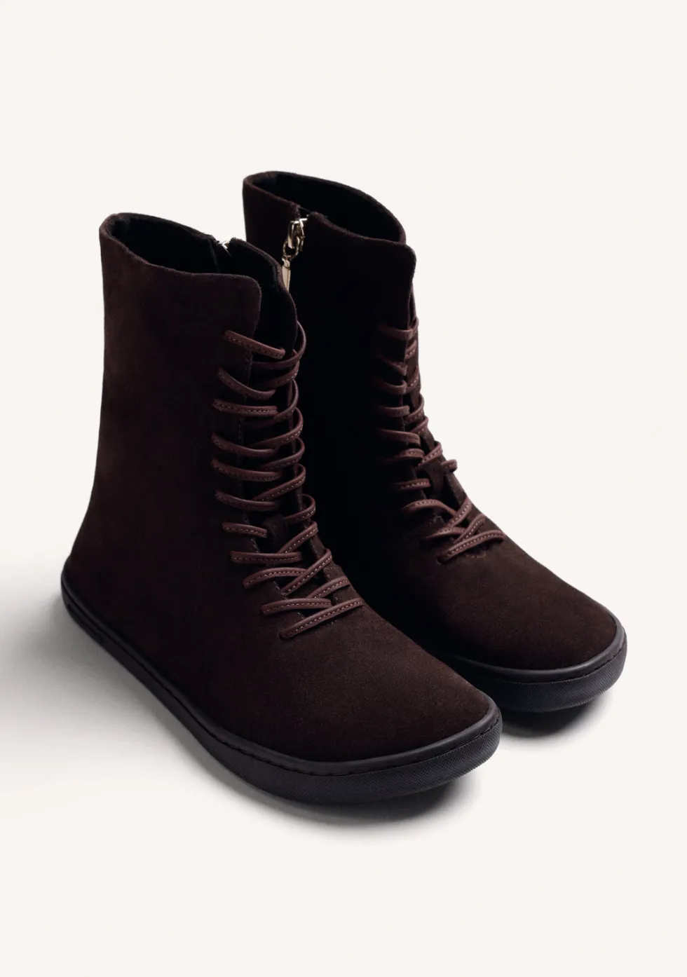BOTAS BAREFOOT MARRÓN PIEL