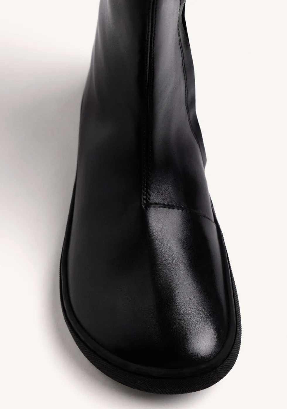 BOTAS BAREFOOT NEGRO PIEL