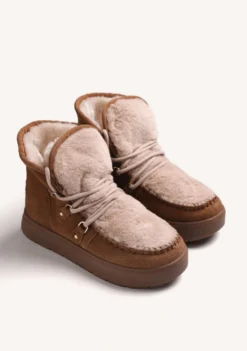BOTAS ESTILO APRÈS SKI MARRÓN PIEL