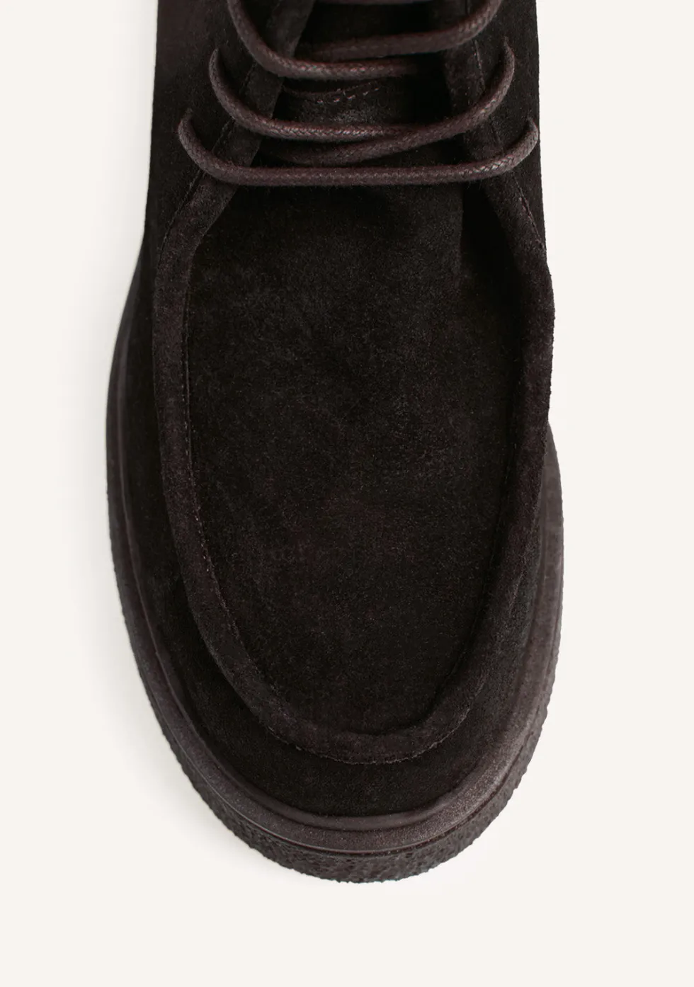 BOTAS MARRON ESTILO MILITAR PIEL