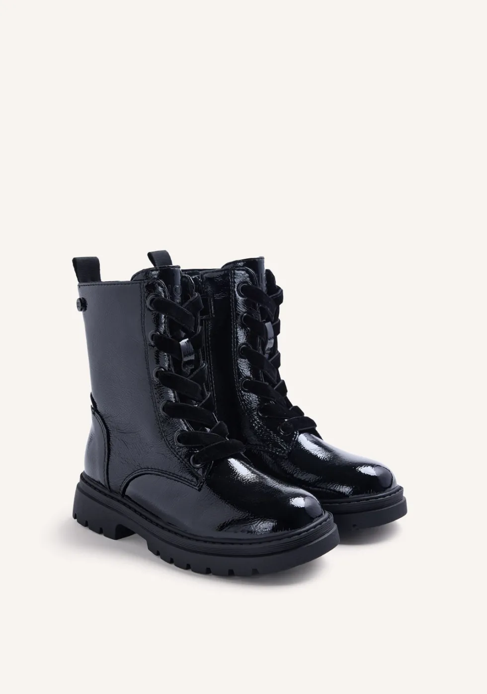 BOTAS NEGRO EFECTO CHAROL