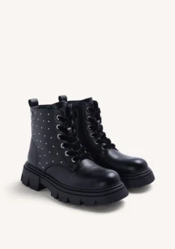 BOTAS NEGRO TACHAS