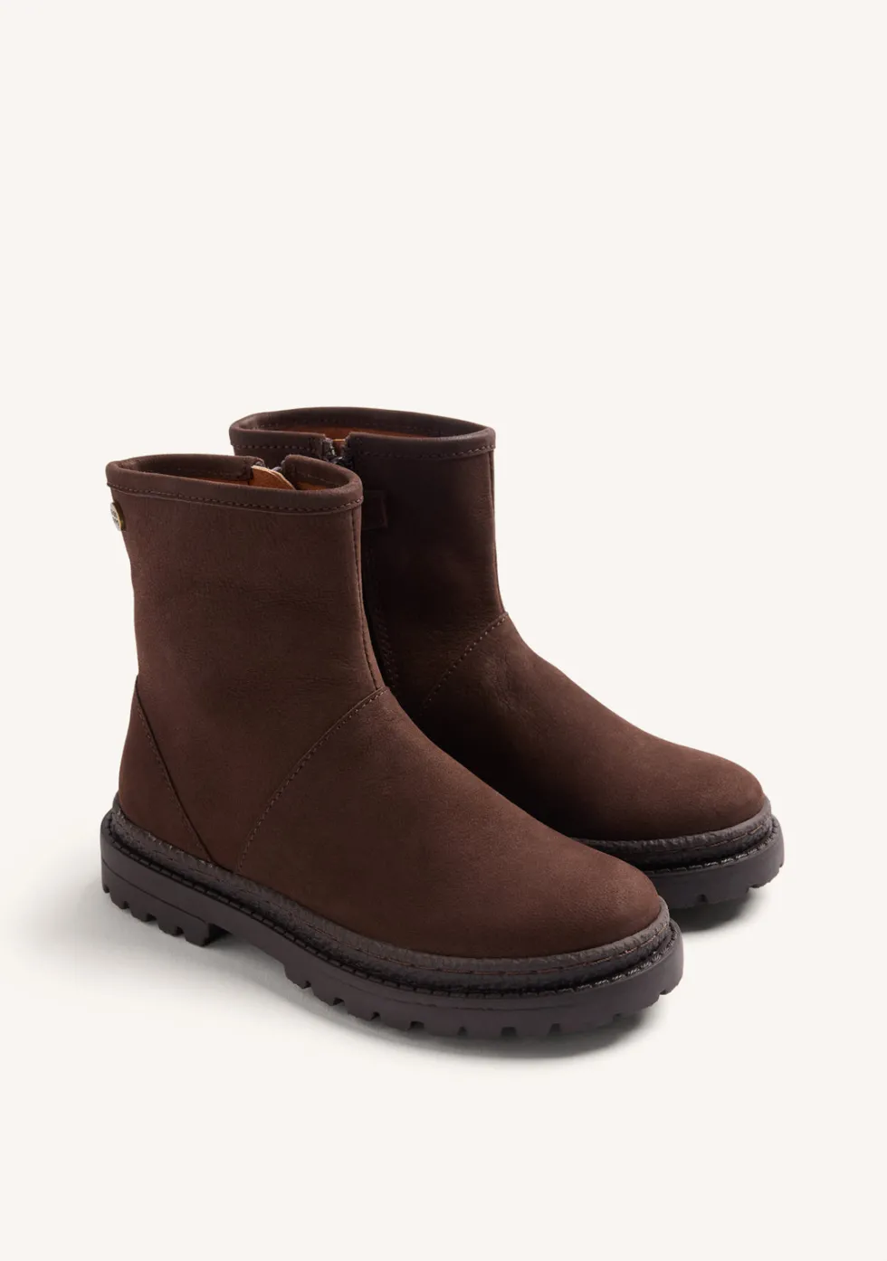 BOTAS PIEL CREMALLERA
