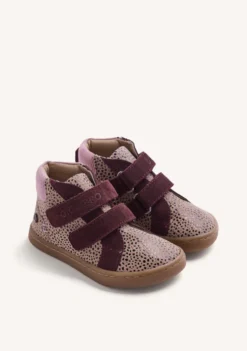BOTINES BAREFOOT BURDEOS PIEL