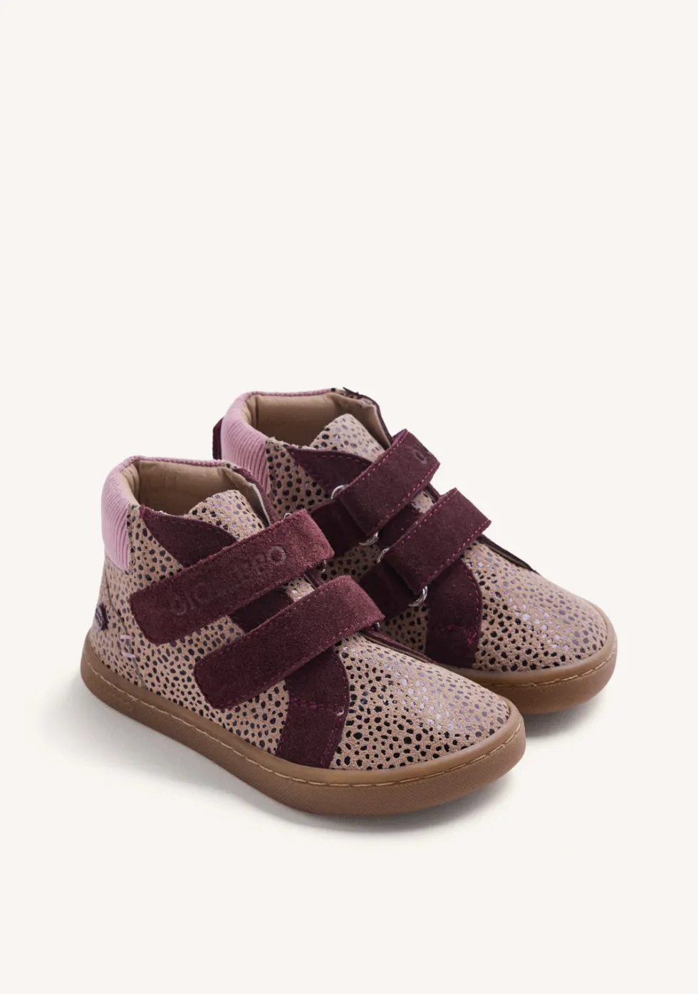 BOTINES BAREFOOT BURDEOS PIEL