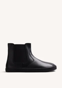 BOTINES BAREFOOT NEGRO PIEL