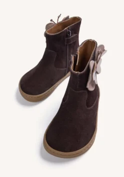 BOTINES BAREFOOT PIEL CON MARIPOSA