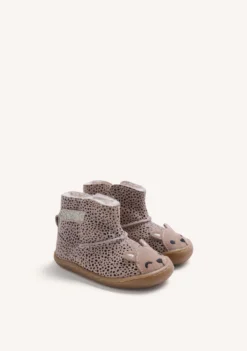 BOTINES BAREFOOT PIEL ESTAMPADO ANIMAL