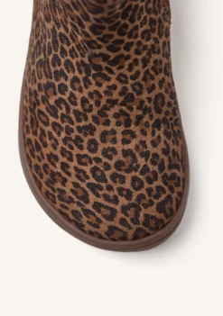 BOTINES BAREFOOT PIEL SERRAJE ESTAMPADO ANIMAL COKATO
