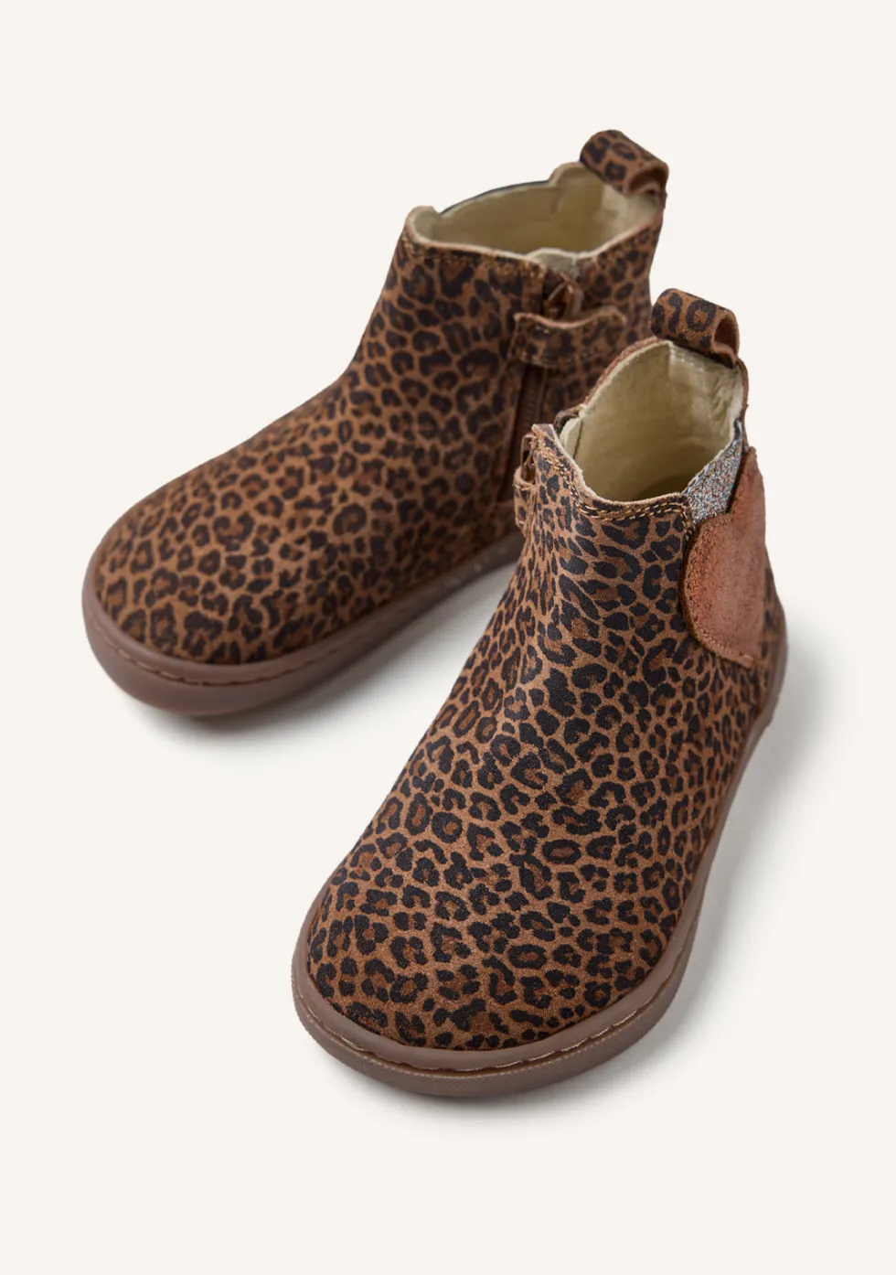 BOTINES BAREFOOT PIEL SERRAJE ESTAMPADO ANIMAL COKATO