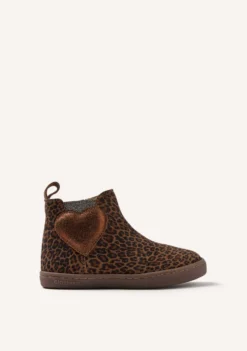 BOTINES BAREFOOT PIEL SERRAJE ESTAMPADO ANIMAL COKATO