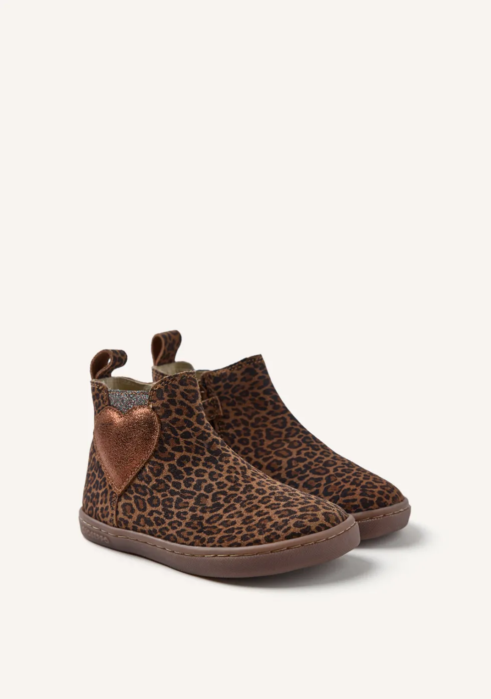 BOTINES BAREFOOT PIEL SERRAJE ESTAMPADO ANIMAL COKATO