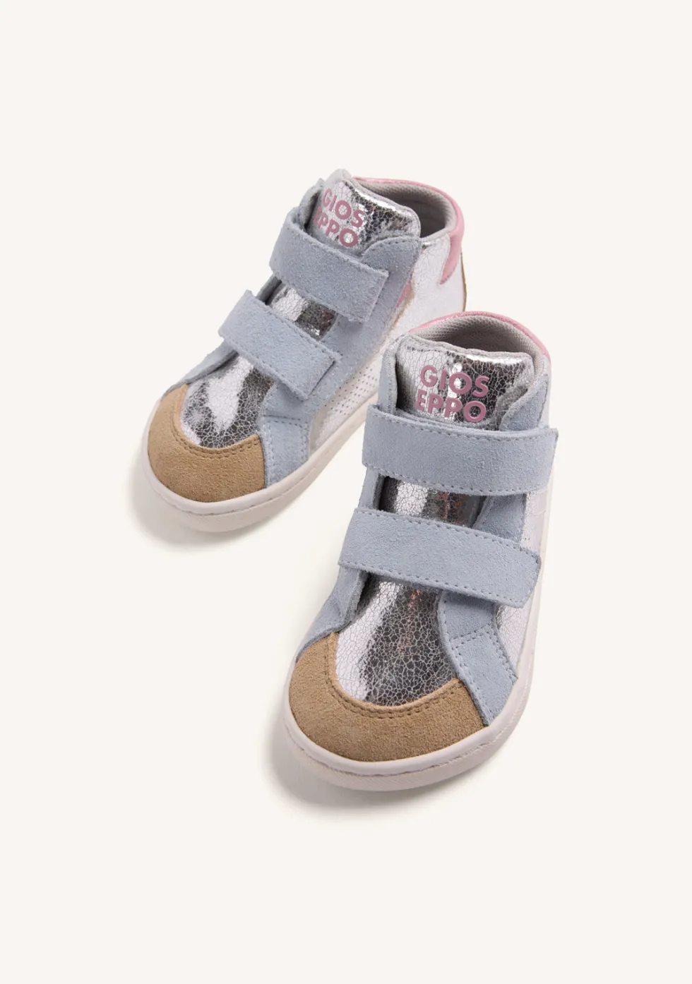BOTINES BAREFOOT PLATA PIEL METALIZADA