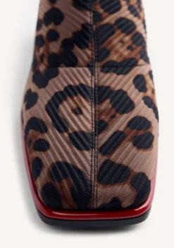 BOTINES ESTAMPADO ANIMAL ELÁSTICOS