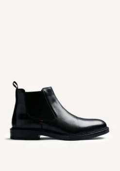 BOTINES NEGRO CHELSEA PIEL