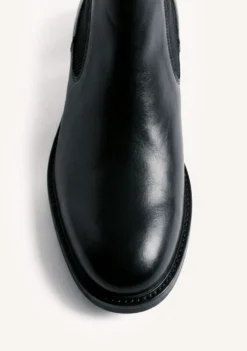 BOTINES NEGRO CHELSEA PIEL