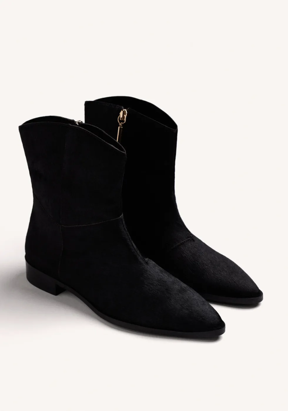 BOTINES NEGRO PIEL