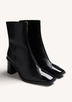 BOTINES NEGROS PIEL