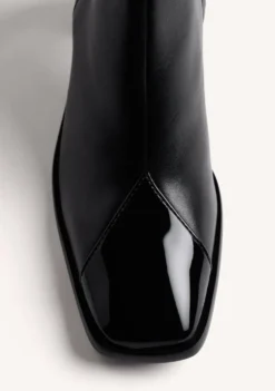 BOTINES NEGROS PIEL