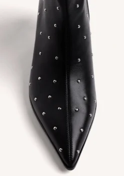 BOTINES NEGRO TACHAS KITTEN