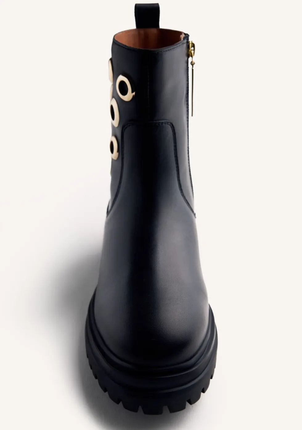 BOTINES PIEL OLLADOS ONAMIA