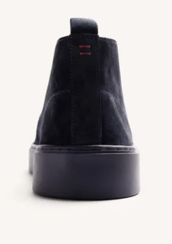 BOTINES WALLABEE AZUL PIEL