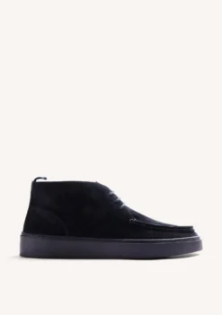 BOTINES WALLABEE AZUL PIEL