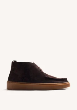 BOTINES WALLABEE MARRÓN PIEL