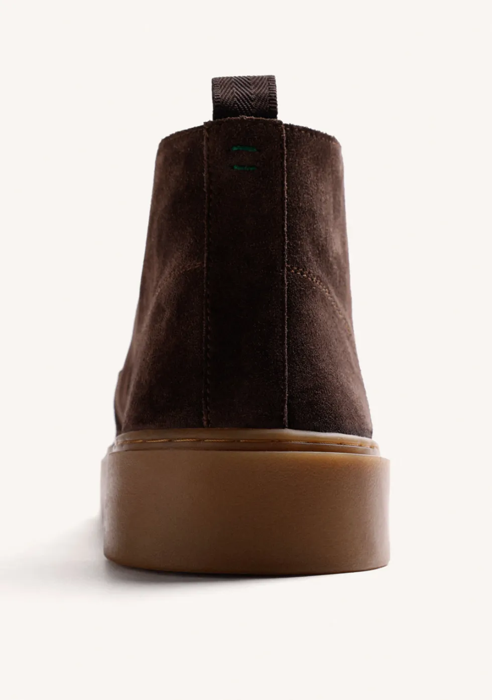 BOTINES WALLABEE MARRÓN PIEL