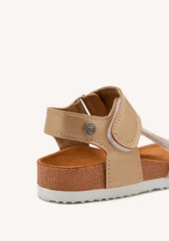 CHANCLAS DE SUELA BIO DORADAS CON GLITTER PARA NIÑA Y NIÑO ANGWING
