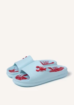 CHANCLAS TIPO PALA ESTAMPADO LANGOSTAS KONDOA