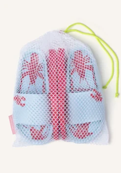 CHANCLAS TIPO PALA ESTAMPADO LANGOSTAS KONDOA