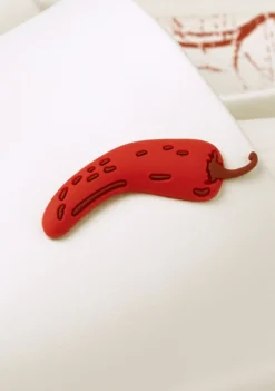 CHANCLAS TIPO PALA ESTAMPADO CHILLIES NAVARINO