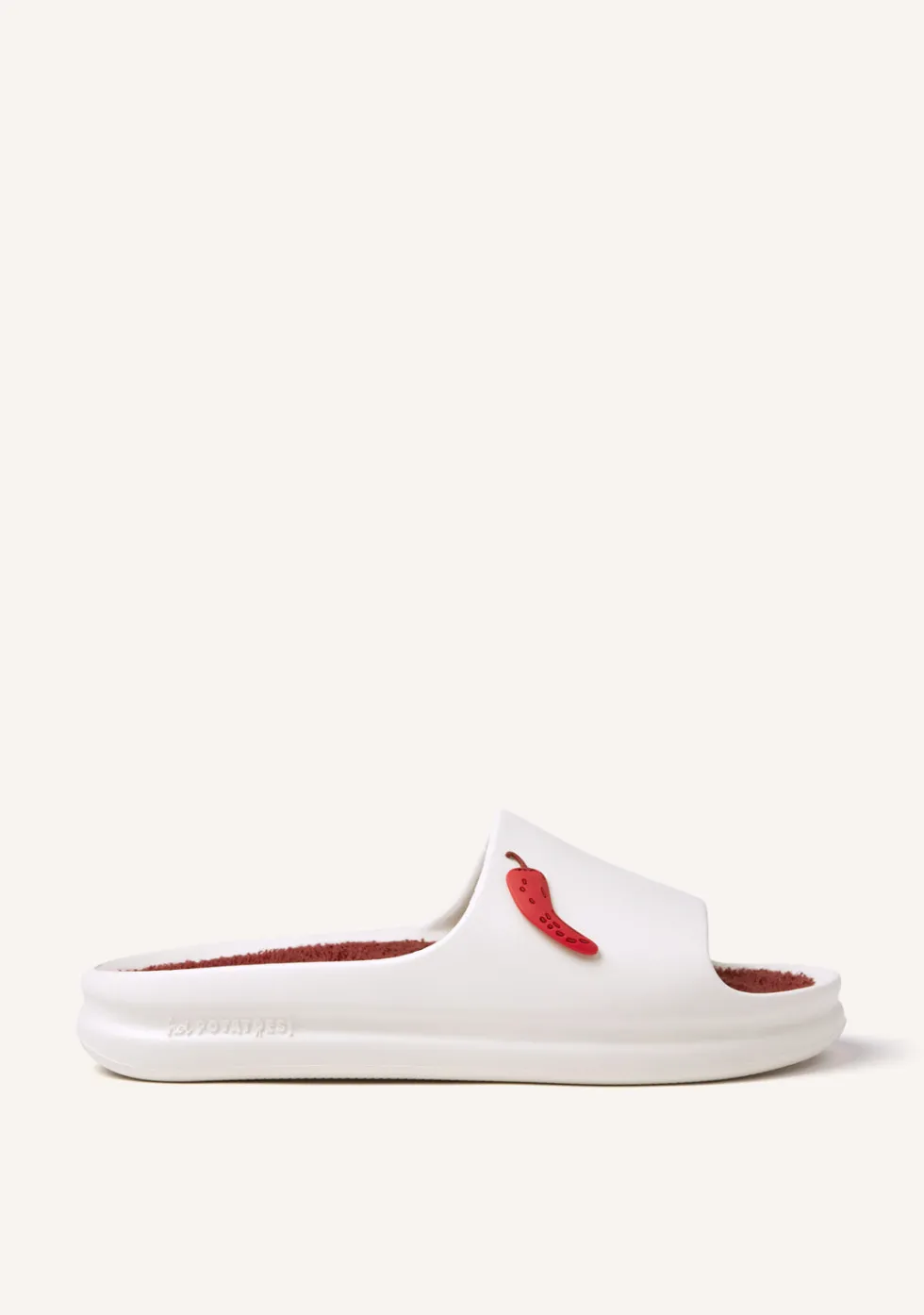 CHANCLAS TIPO PALA ESTAMPADO CHILLIES NAVARINO